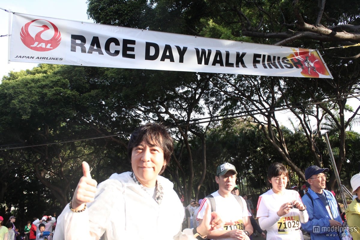 ウォーキングイベント「レースデーウォーク」に参加した伊藤一朗