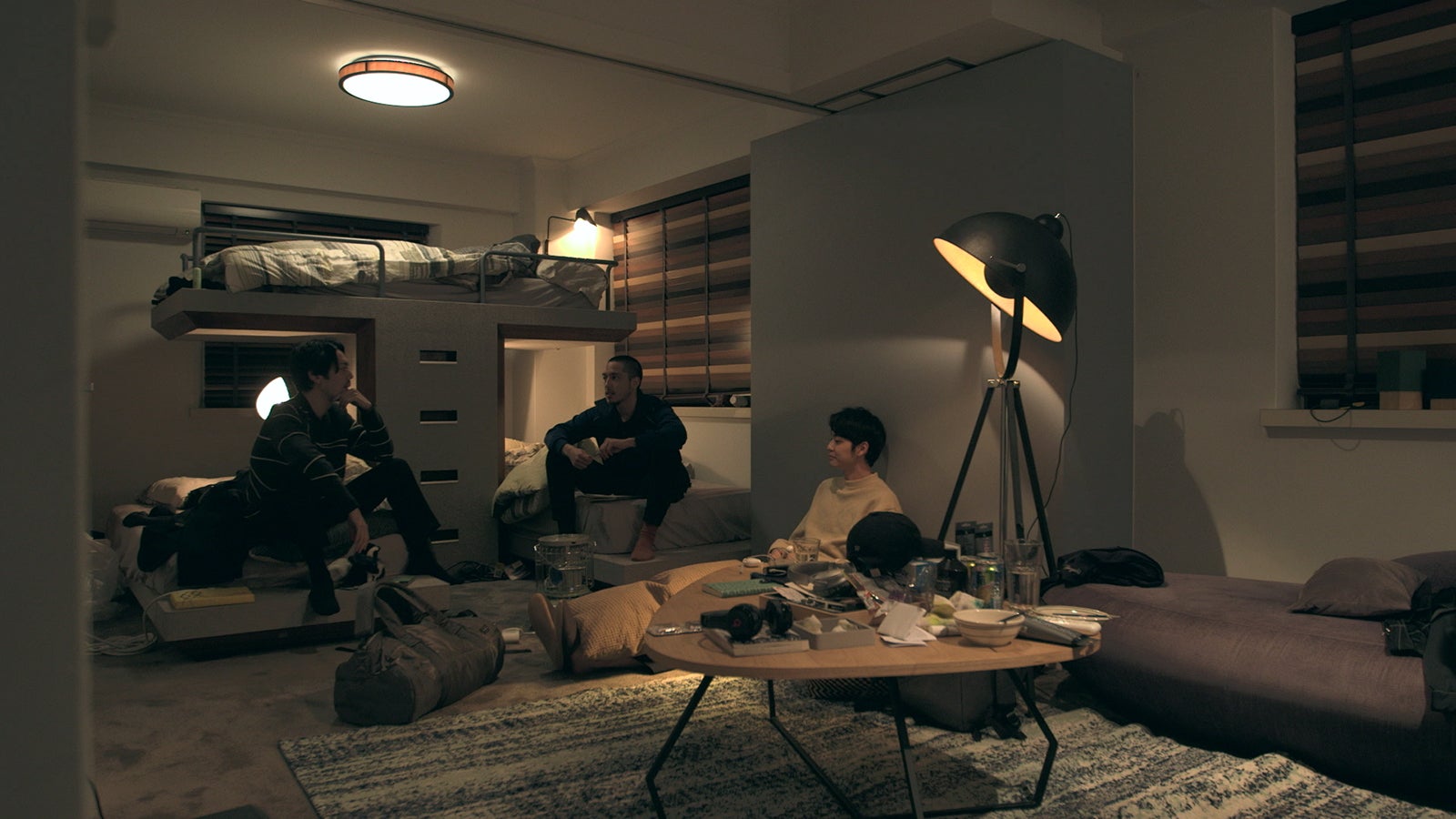 俊幸、快、志遠「TERRACE HOUSE TOKYO 2019-2020」38th WEEK（C）フジテレビ／イースト・エンタテインメント