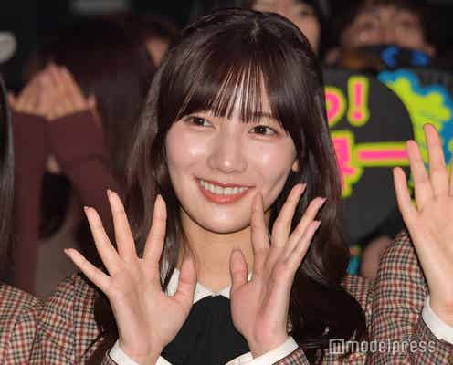 日向坂46河田陽菜、ミニスカ姿で美脚披露「長くて綺麗」「可愛すぎる」