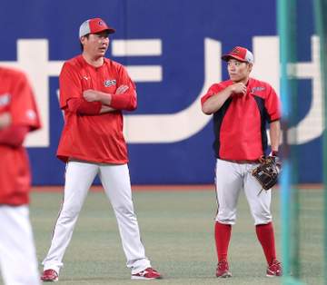 広島 新井監督が「大したもん」と絶賛する名原が初の1番起用 前日の試合でプロ初出場＆適時三塁打