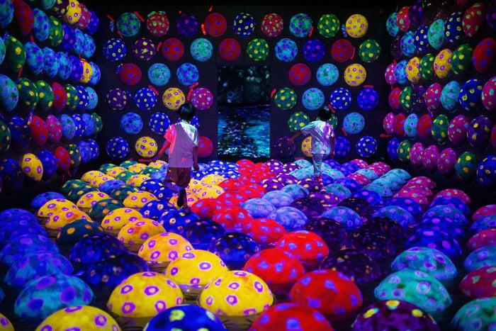 teamLab Massless Beijing/画像提供:チームラボ