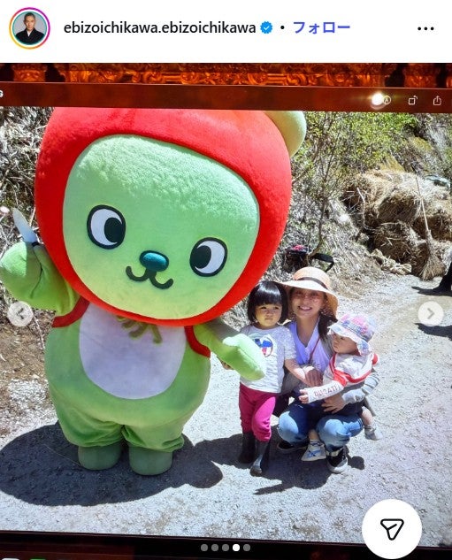 市川團十郎白猿Instagramより