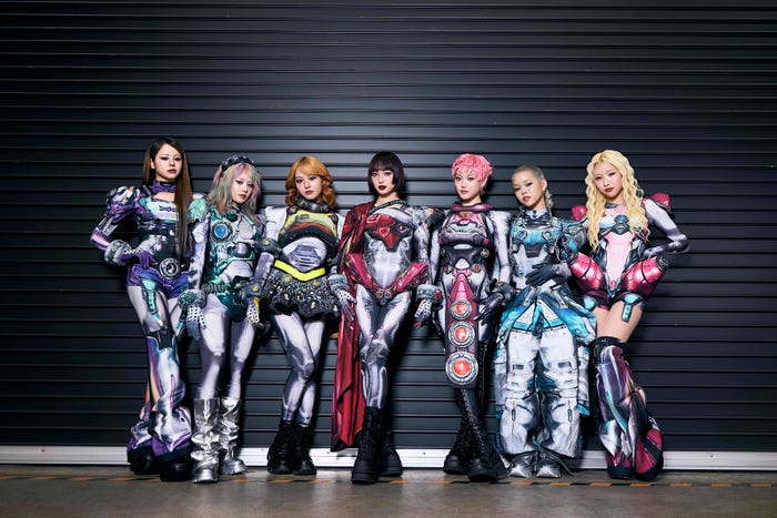 XG/HARVEY、HINATA、JURIA、JURIN、CHISA、COCONA、MAYA(提供写真)