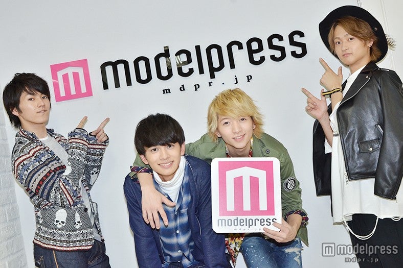 「DISH//」（左から）MASAKI、TAKUMI、RYUJI、To-i