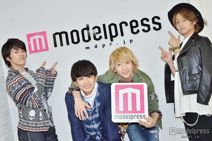 「DISH//」(左から)MASAKI、TAKUMI、RYUJI、To-i