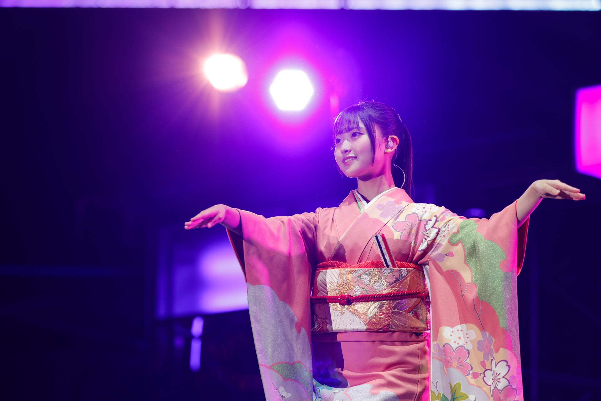 蔵盛妃那乃／日向坂46五期生「おもてなし会」撮影：上山陽介