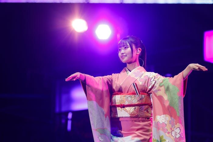 蔵盛妃那乃/日向坂46五期生「おもてなし会」撮影:上山陽介