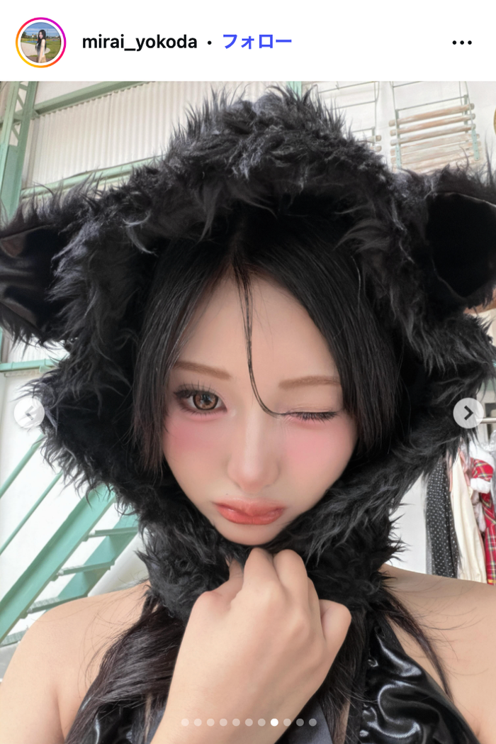 横田未来Instagramより