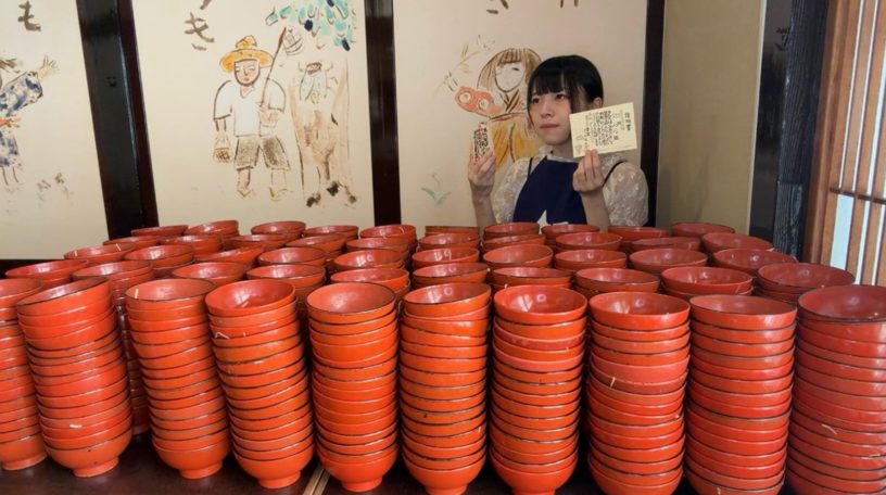 多部田ねる、岩手の老舗でわんこそば755杯の新記録「同じ人間の所業とは」の声