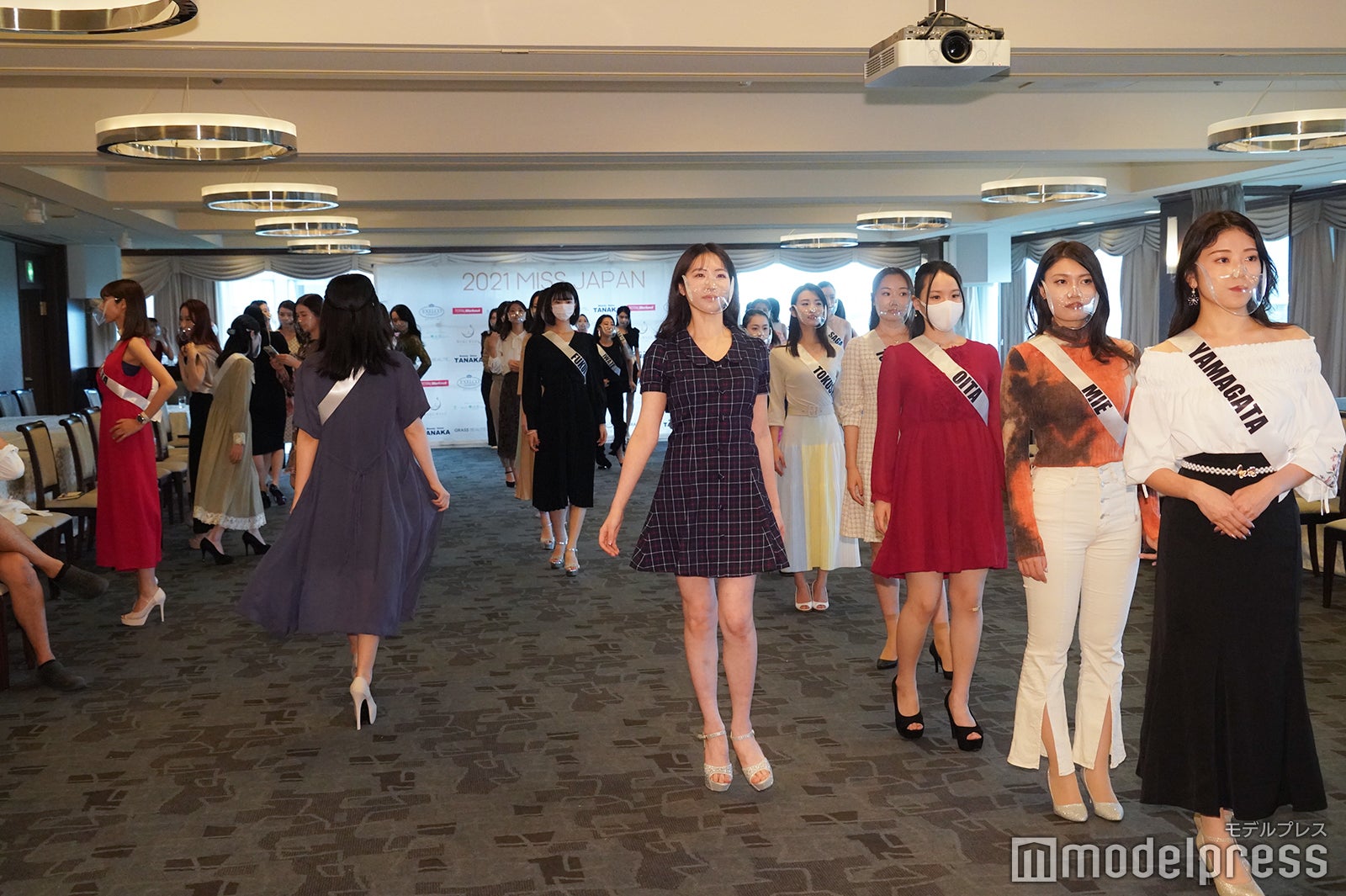 「2021 MISS JAPAN」ビューティーキャンプの様子（C）モデルプレス