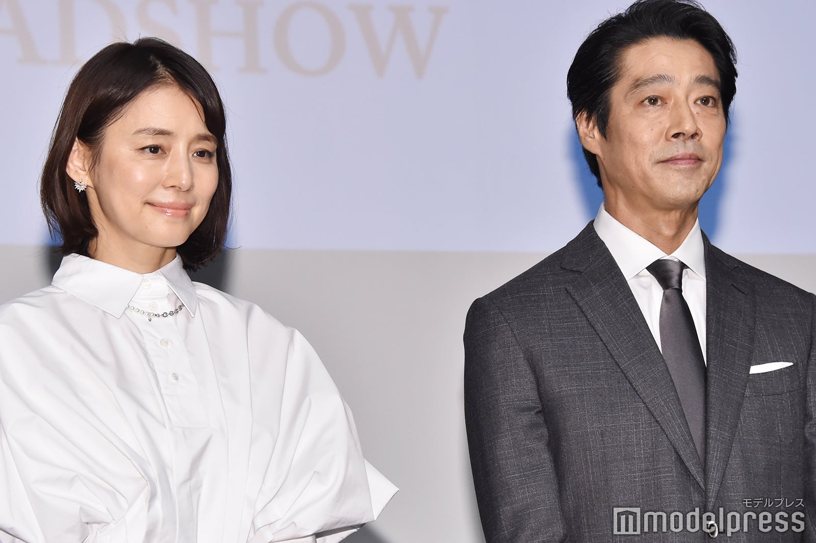 石田ゆり子、堤真一 （C）モデルプレス