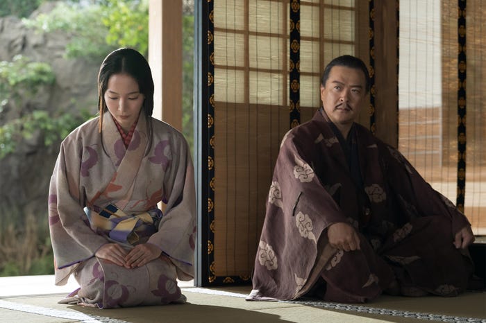 吉岡里帆、田中哲司「豊臣兄弟!」第12話(C)NHK