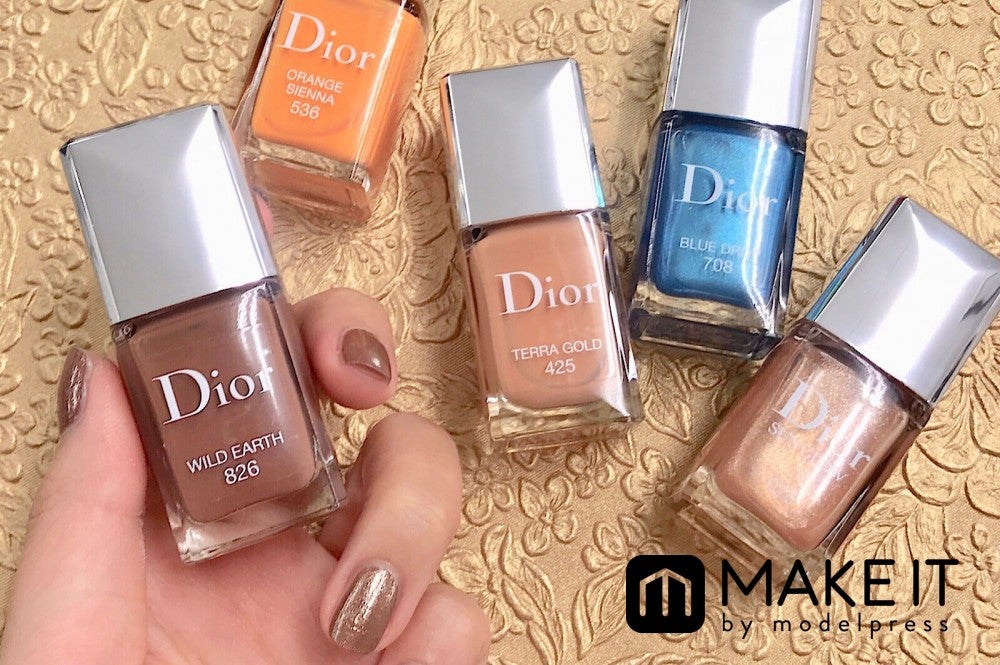 Dior／ディオール ヴェルニ／限定4色、ディオール ヴェルニ サン グロウ／限定1色／各3,000円（税抜） (C)メイクイット