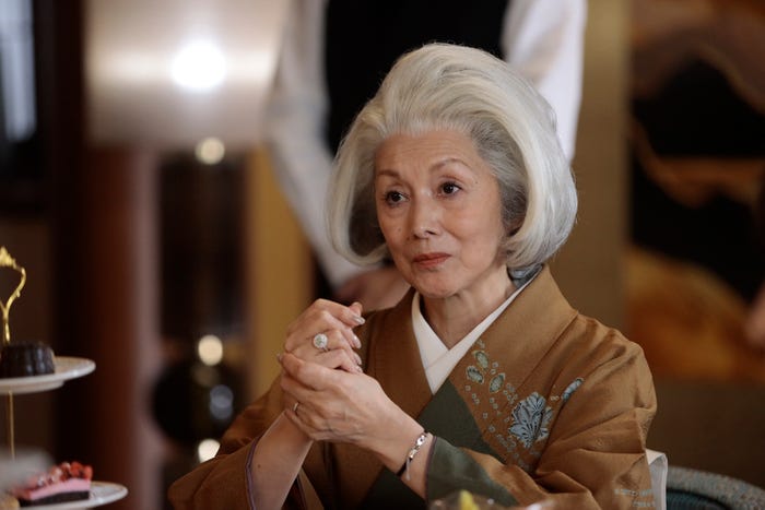 夏木マリ「プライベートバンカー」第2話(C)テレビ朝日