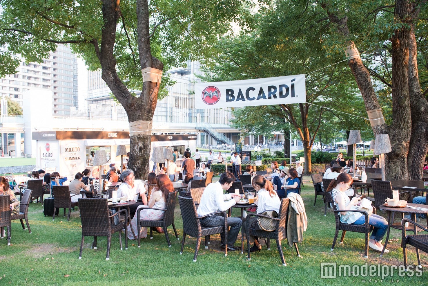 BACARDI MIDPARK CAFE（バカルディ ミッドパーク カフェ）／画像提供：東京ミッドタウンマネジメント