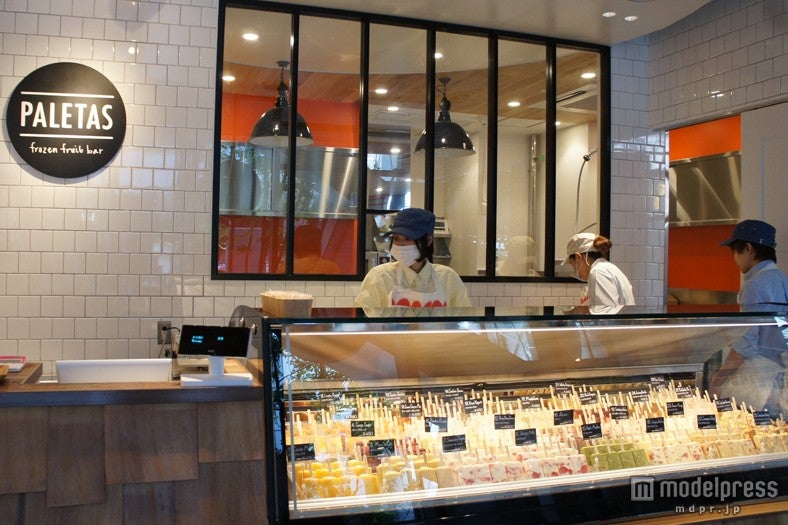 すべて丁寧に手作りされる「PALETAS」