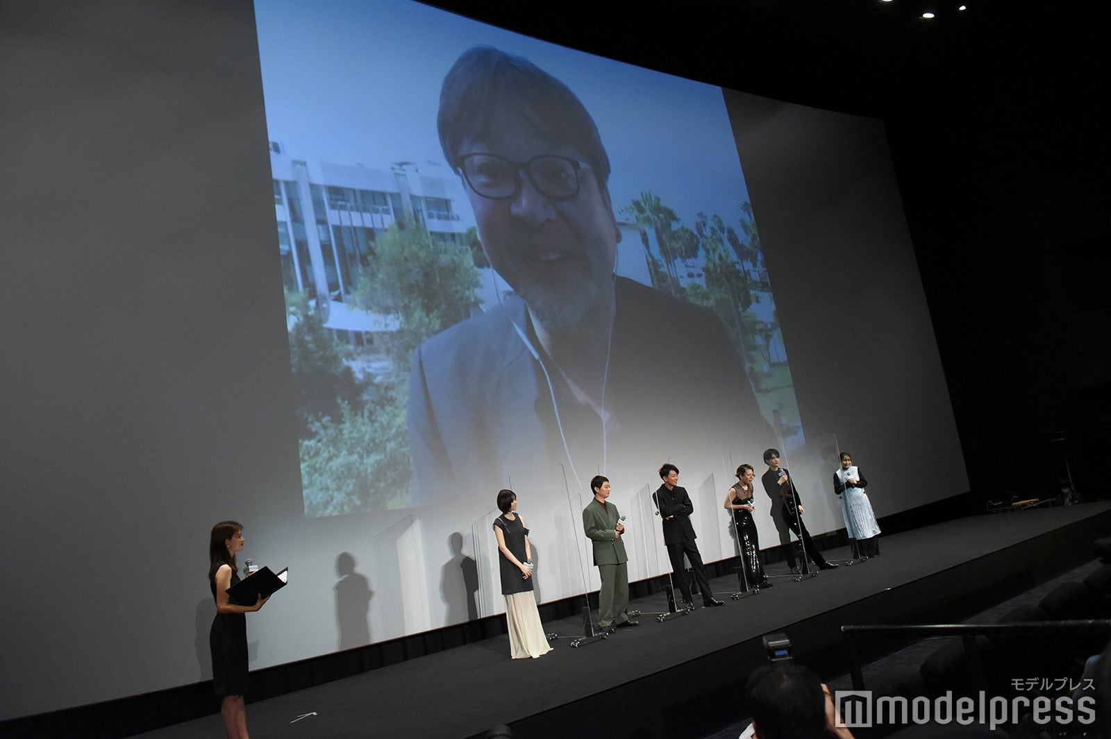細田守監督がリモート出演（C）モデルプレス