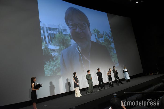 細田守監督がリモート出演(C)モデルプレス