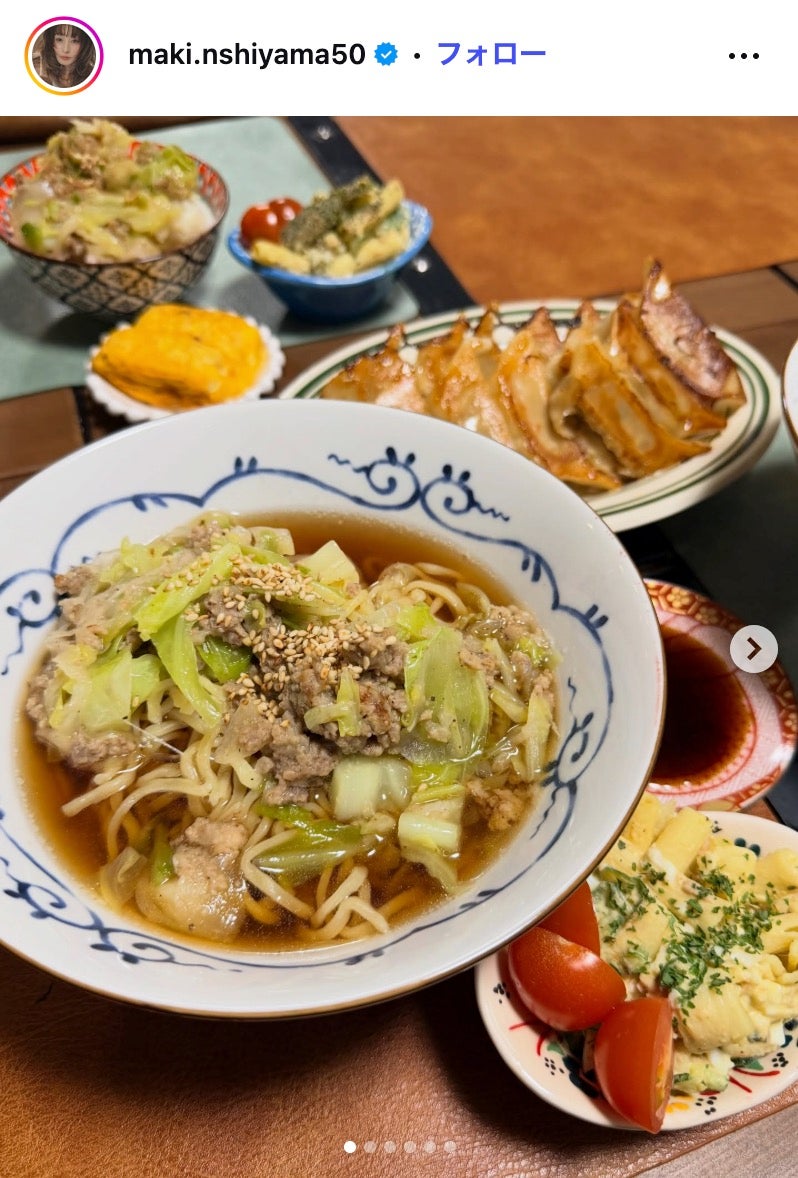 西山茉希Instagramより