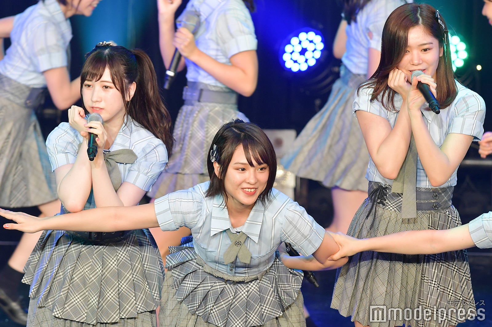 永野芹佳、山田菜々美、中野郁海／AKB48チーム8「TOKYO IDOL FESTIVAL 2018」 （C）モデルプレス