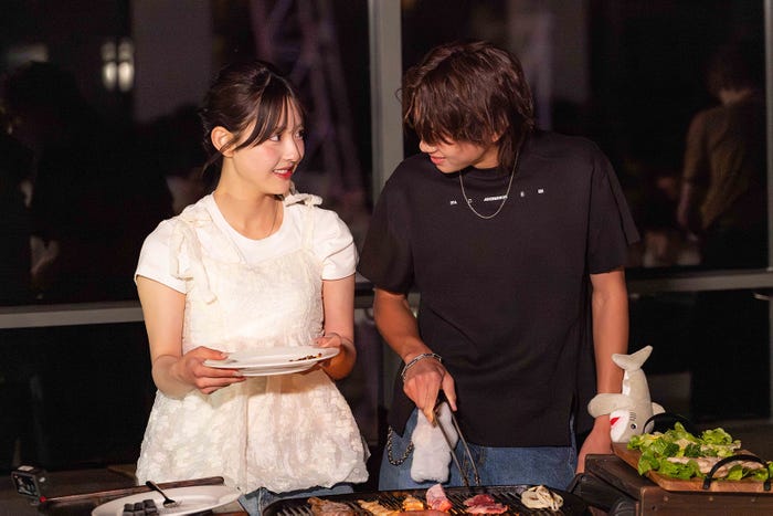 りのん、きんご「今日、好きになりました。夏休み編2025」(C)AbemaTV, Inc.