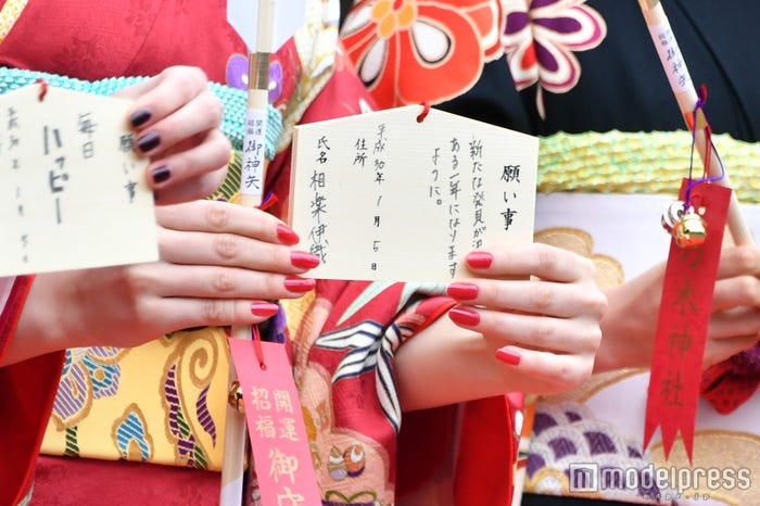 相楽伊織の絵馬 (C)モデルプレス