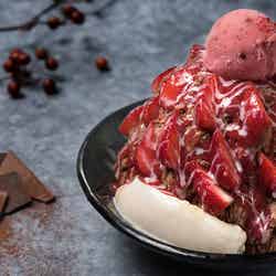 バンホーテンハイカカオストロベリーかき氷1,880円(税込)/画像提供:TRANSIT GENERAL OFFICE