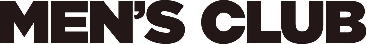 「MEN’S CLUB」ロゴ（提供写真）