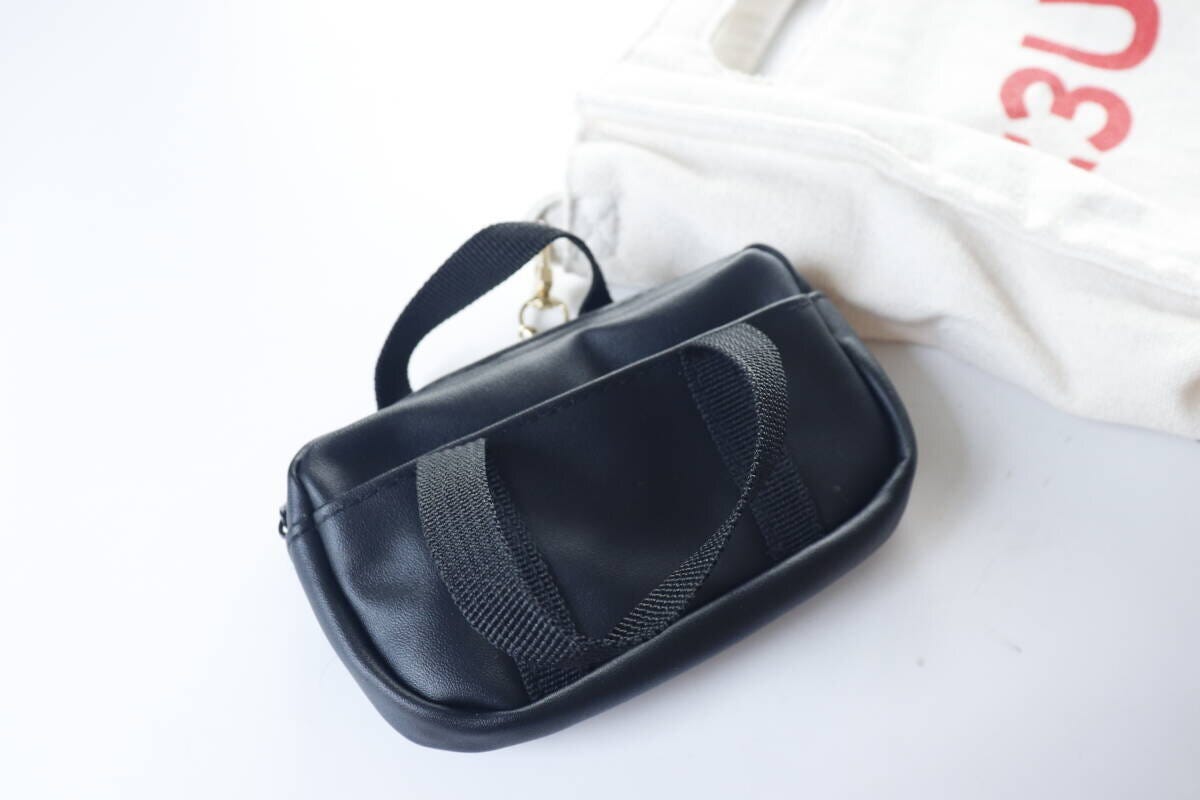 ミニスクールバッグ風チャームポーチ