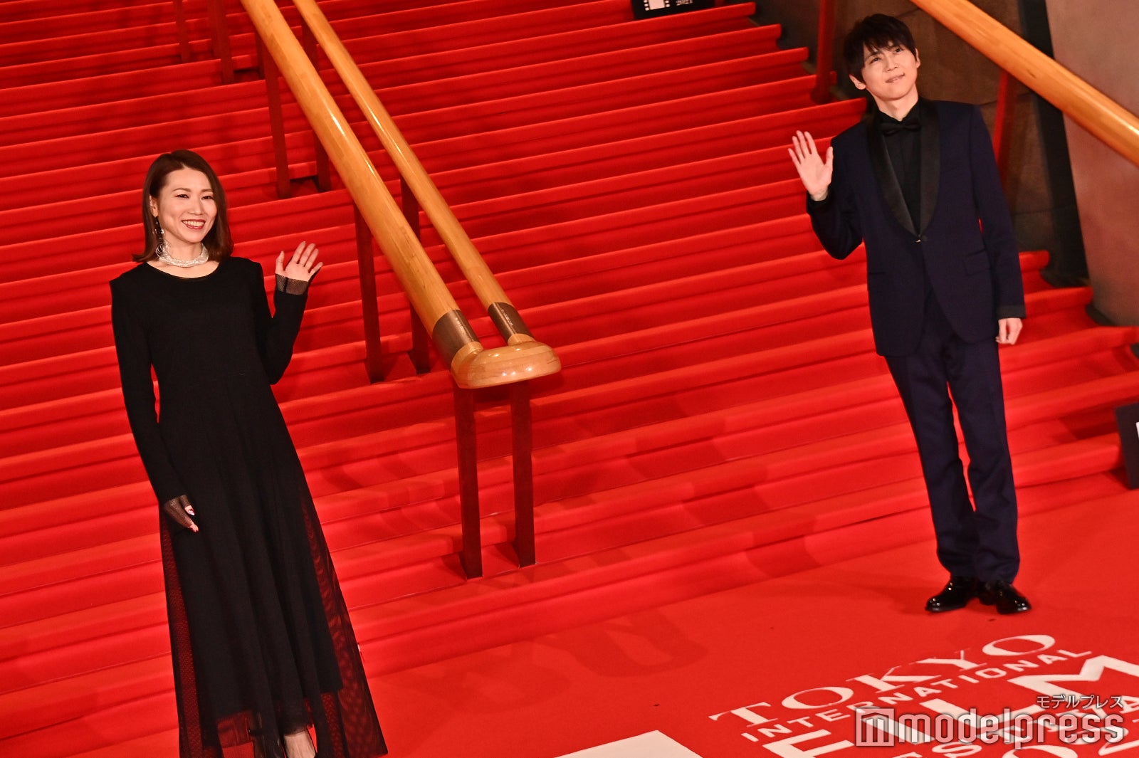 いしづかあつこ監督、梶裕貴（C）モデルプレス