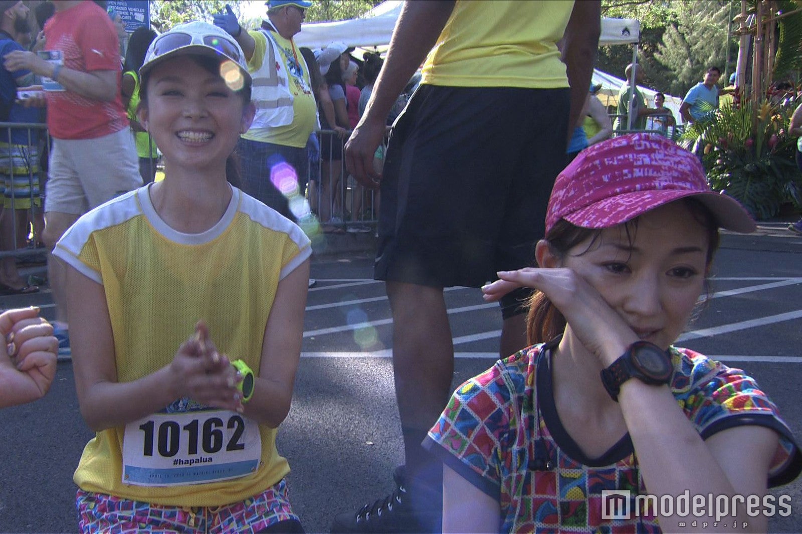 ハーフマラソン・ハパルアに初挑戦（C）テレビ東京