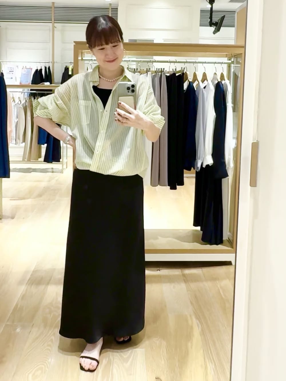 トレンドカラーの淡いイエローをチョイス 出典:WEAR