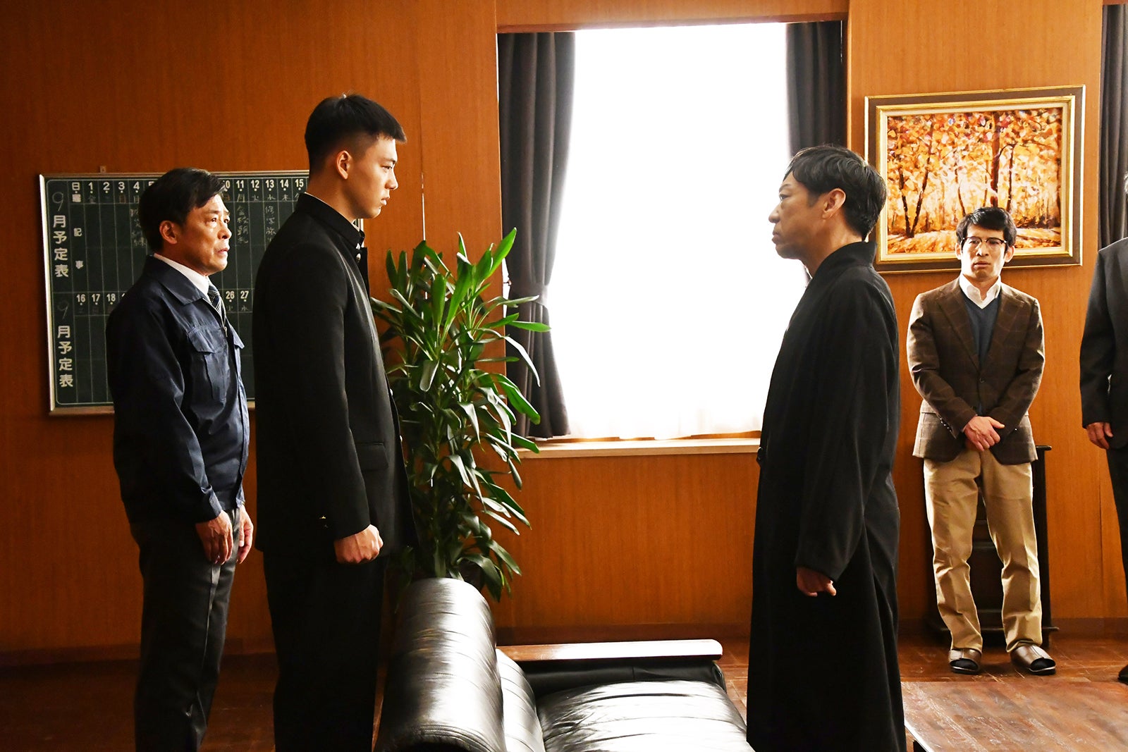 光石研、竹内涼真、香川照之／「六本木クラス」過去回振り返り写真 （C）Kwang jin／tv asahi