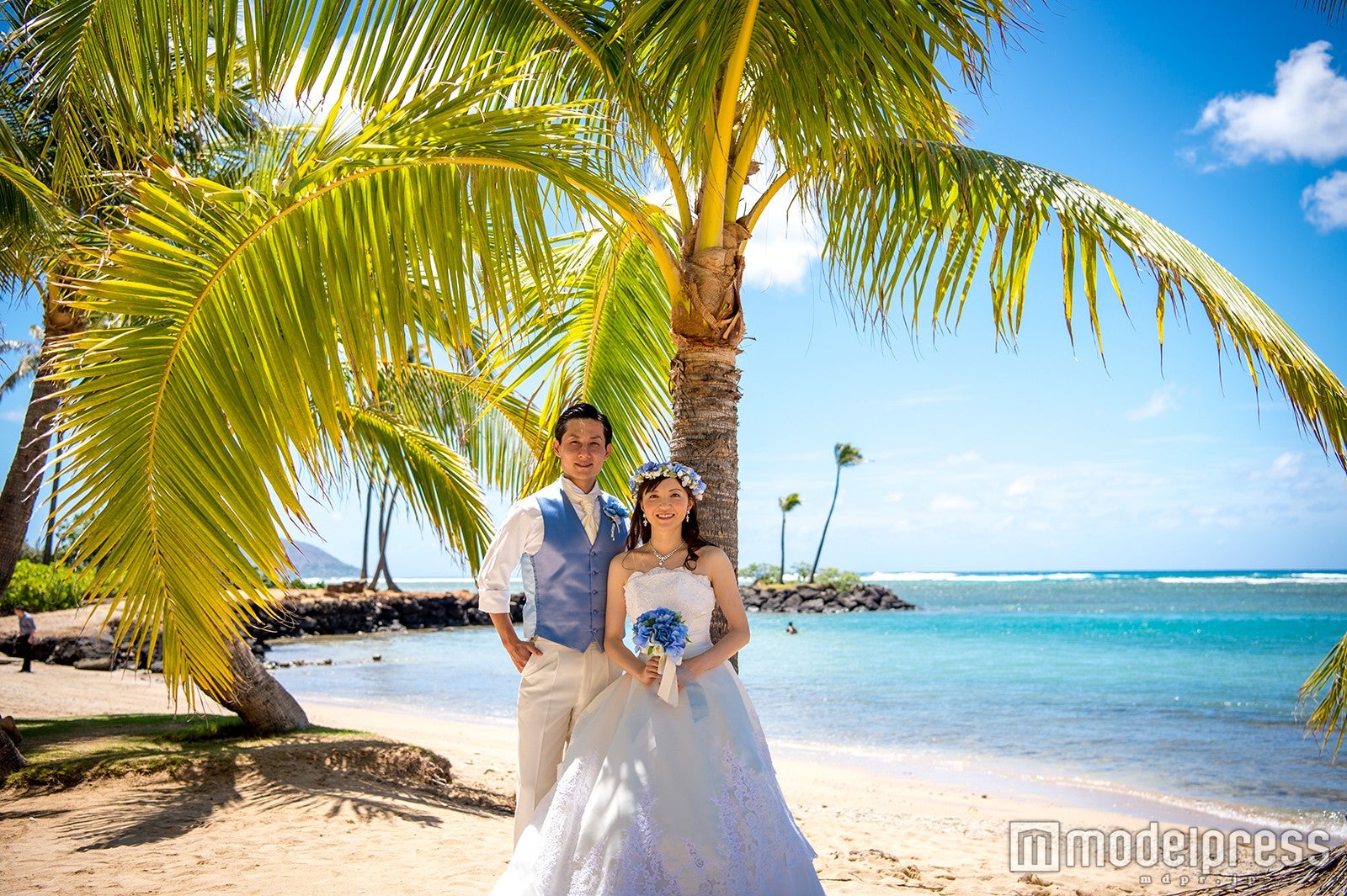 カハラ・ビーチ・フォトセッション／画像提供：JTBワールドバケーションズ