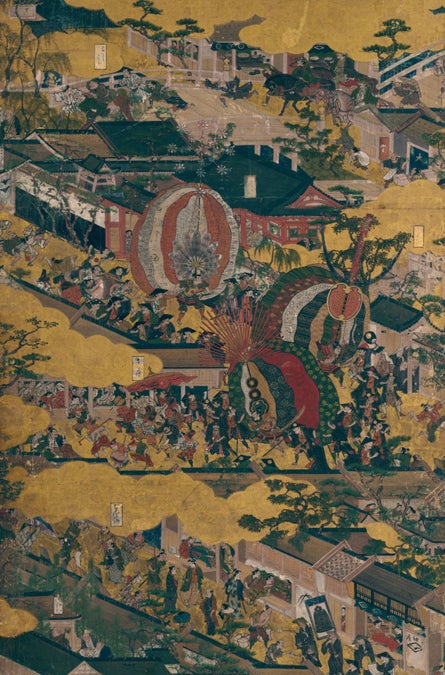 重要文化財「洛中洛外図屏風」