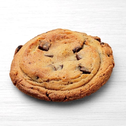 お店で焼いたチョコクッキー（提供写真）