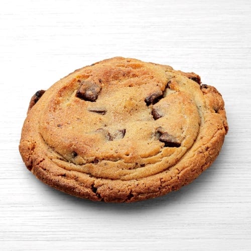 お店で焼いたチョコクッキー(提供写真)