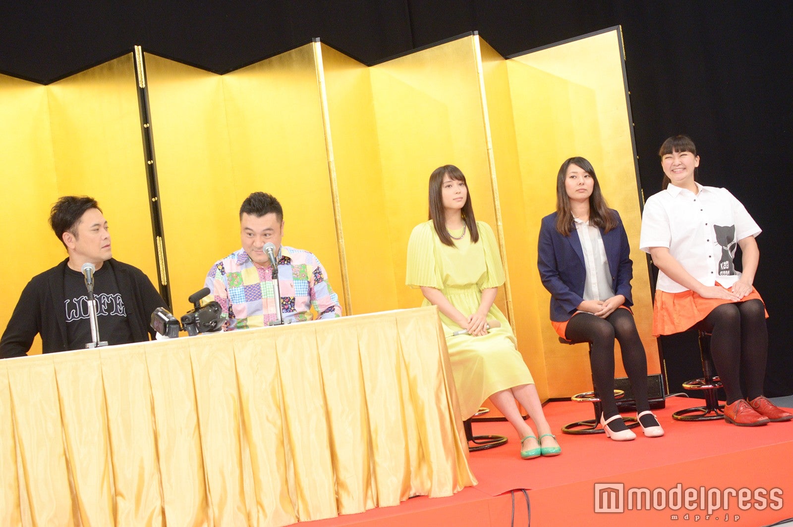 有田哲平、山崎弘也、広瀬アリス、かぎしっぽ（さち、れおてぃ） （C）モデルプレス