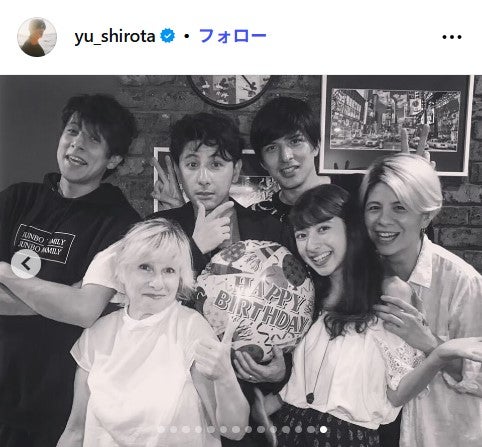 城田優公式Instagramより