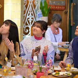 （左から）奥村佳恵、箭内夢菜、岩谷健司「9ボーダー」第9話より（C）TBS