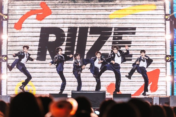 RIIZE「2024 MUSIC BANK GLOBAL FESTIVAL in JAPAN」(提供写真)