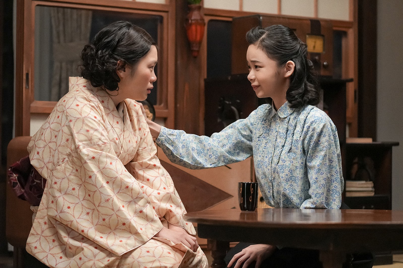 富田望生、趣里「ブギウギ」第74話（C）NHK