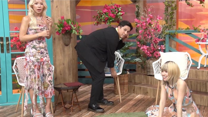 とうあ、木村昴、山本舞香「ラブキャッチャージャパン2」(C)CJ ENM CO., LTD. All Rights Reserved(C)AbemaTV,Inc.