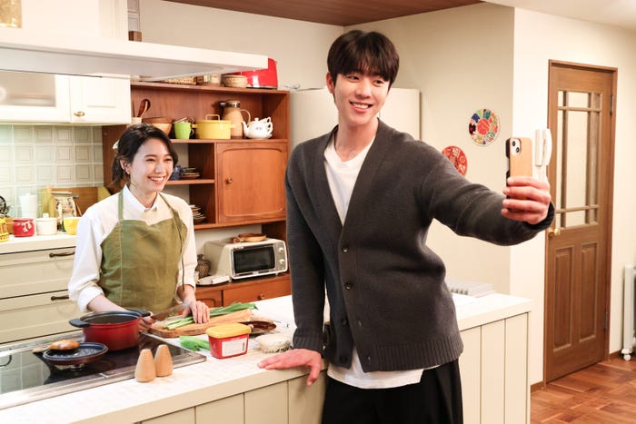 二階堂ふみ、チェ・ジョンヒョプ「Eye Love You」第9話より(C)TBS