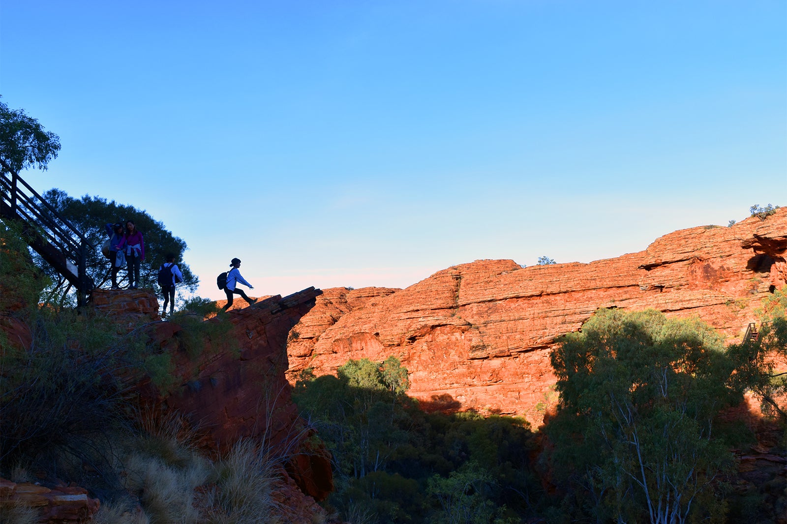 変化に富んだハイキングコースが楽しいキングスキャニオン／画像提供：ノーザンテリトリー政府観光局