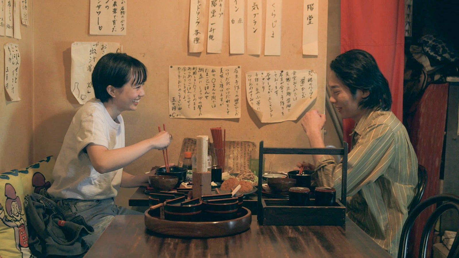 香織、翔平「TERRACE HOUSE TOKYO 2019-2020」3rd WEEK（C）フジテレビ／イースト・エンタテインメント