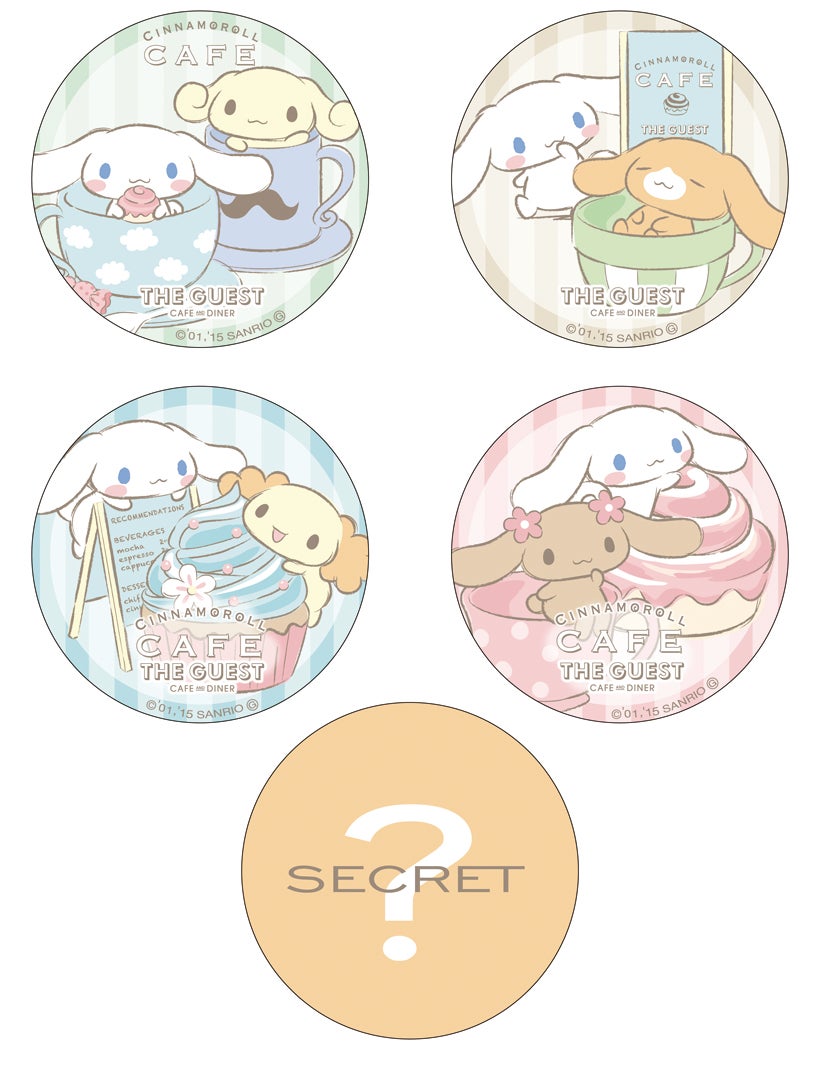 ガチャガチャ 缶バッジ ￥300（C） 2001, 2019 SANRIO CO., LTD.　APPROVAL NO. G601201