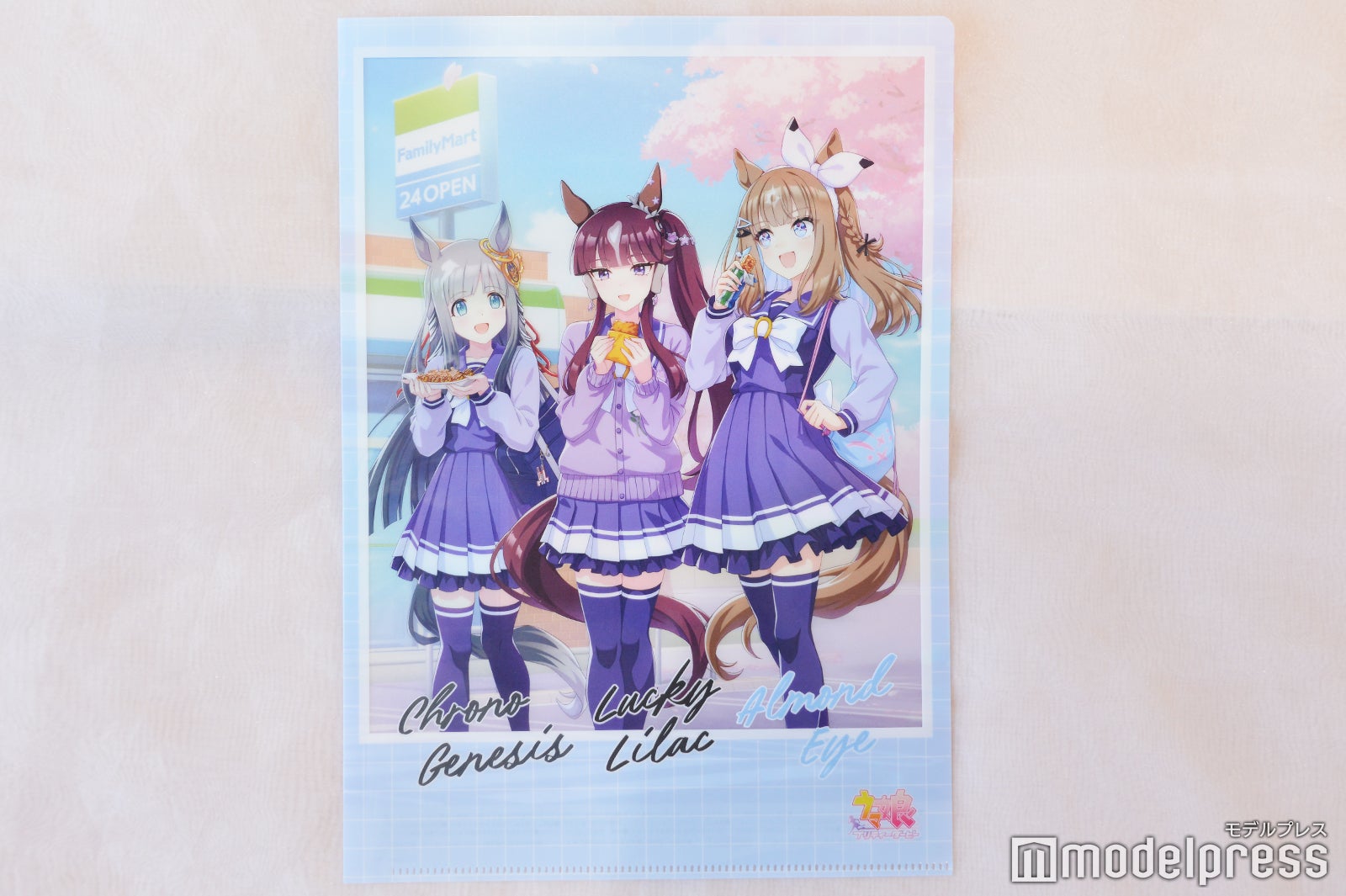 オリジナルA4マジッククリアファイル（C）モデルプレス