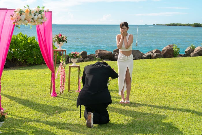 坂川裕大、波北かほ「シャッフルアイランド Season6」最終話(C)AbemaTV, Inc.