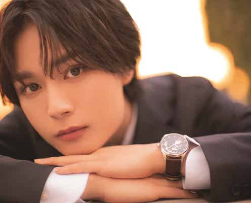 なにわ男子・大西流星、スーツ姿で新入社員役を熱演 社内恋愛への憧れ語る